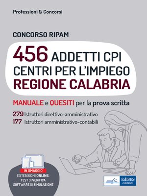 cover image of Concorso 456 addetti Centri per l'impiego (CPI) Regione Calabria
